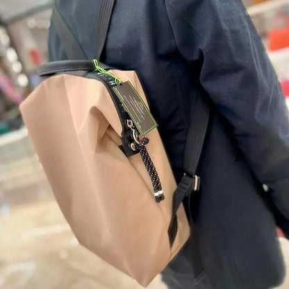 2025 LH Backpack Large Capacity FashionableBackpack for Men and Women  Foldable Two Waterproof  Shoulder Travel Backpacks