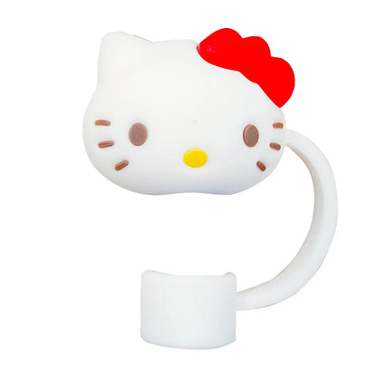 Sanrio Series Straw Cover for Stanley Cups Cartoon Straw Protector Cover Compatible with Stanley 30&40oz Straw Topper Caps