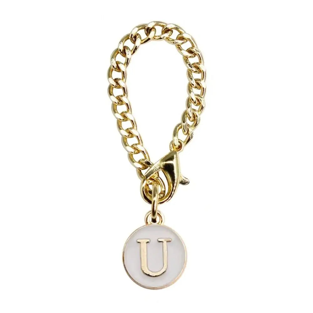 Letter Charm Accessories for Stanley Cup 2PCS Initial Name ID Personalized Handle Charm for Stanley Tumbler