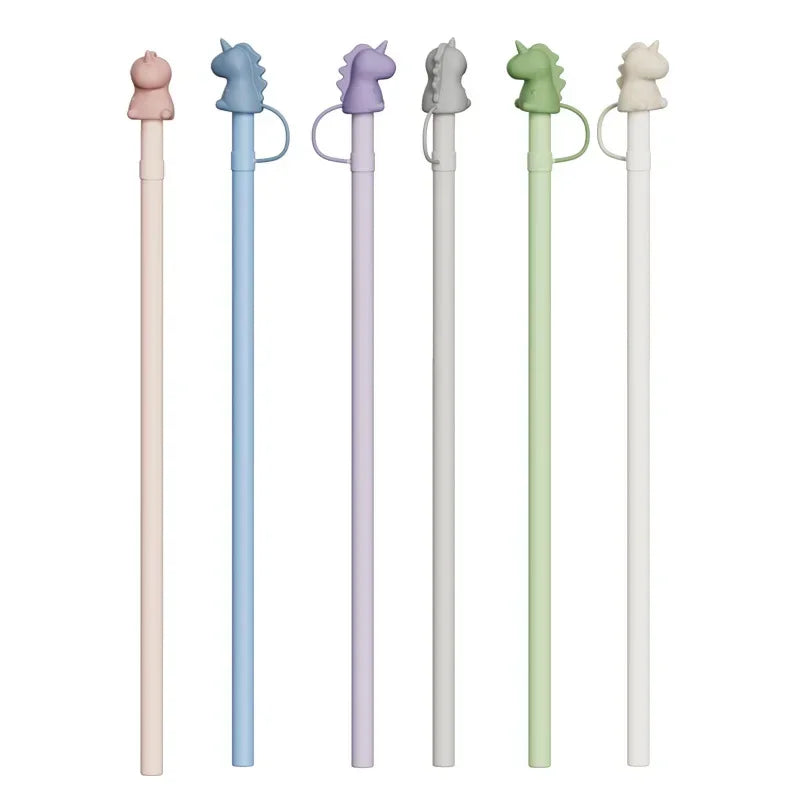 Replacement Long Silicone Straw with Straw Cover Compatible with Stanley 40/30 Oz Cup Tumbler for Stanley Accessorie Drink items