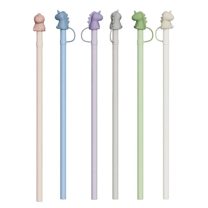 Replacement Long Silicone Straw with Straw Cover Compatible with Stanley 40/30 Oz Cup Tumbler for Stanley Accessorie Drink items