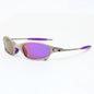 Alloy Frame Polarized Sunglasses Men Women UV400 2024 New Bicycle Cycling Sunglasses Retro Fishing Polarized Eyeglasses Goggles