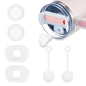 4 Pcs Straw Covers for Stanley Cup 40-20 oz, 0.4 inches Silicone Straw Cover Caps, Stanley Cups Accessories