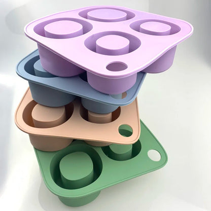 ST Accessories Summer Ice Mould Cube Trays Ice Making Beverage Cup Maker Circle Ice Shape Silicone Molds For Stanley Cup 20/30/4