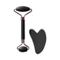 Resin double head roller massager heart-shaped face and eye massage scraping Combination set massage roller
