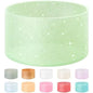 Silicone Glitter Bottle Bottom Sleeve Cup Accessories Anti-Slip Water Bottle Pad Heat Insulation Sports Cup Cover for Tumbler