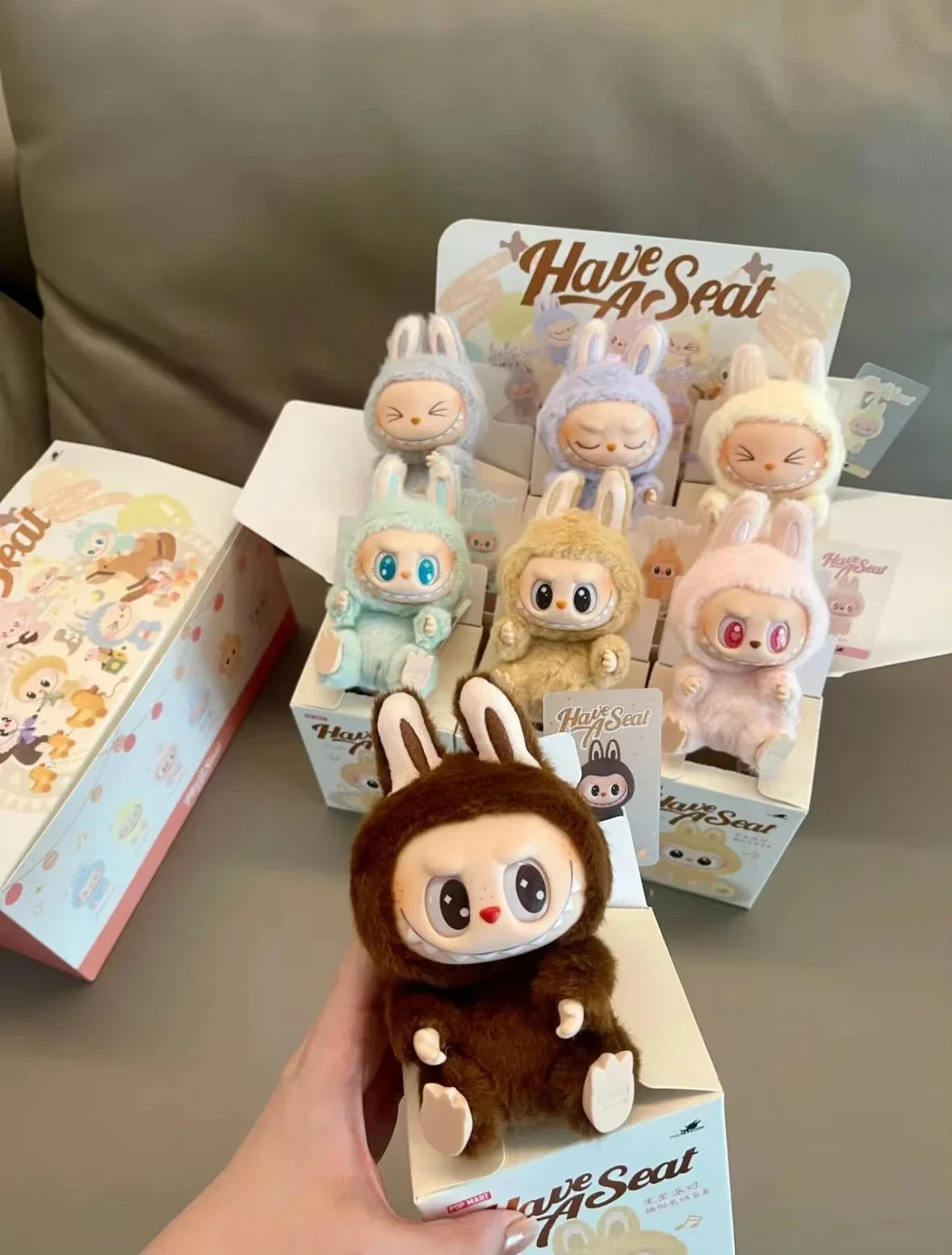 Labubu The Monsters Serie NEW Blind box Manga Figurine Collection Cute Doll Collect Desktop Decoration BirthdayGifts