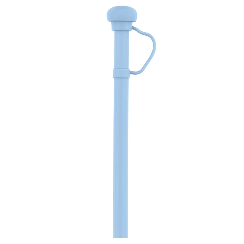 Silicone Replacement Straw for Stanley 20/30/40oz Long Reusable Straw Dustproof Soft Straw Cup Accessories with Straw Tip