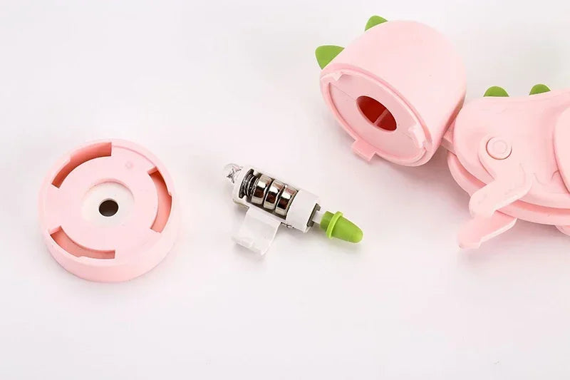 Mini Dinosaur Night Light Battery Magnetic Folding Nights Lamp Bedroom Bedside Table Ornaments Children's Toys LED Night Lights