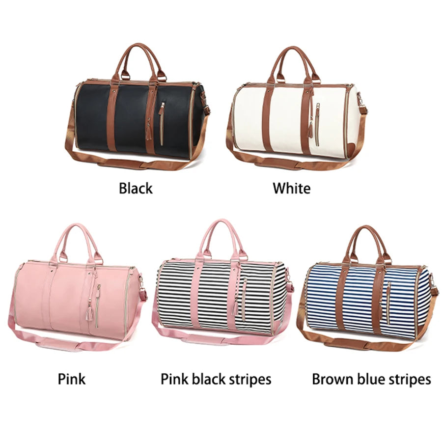 Spot suit bag, mountain valley folding bag, travel hand storage bag, handbag, crossbody large capacity backpack