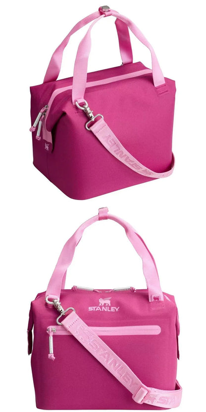 New Stanley Satchel Soft Cold Storage Bag Outdoor Waterproof Portable Travel Picnic Lunch Box Airtight Simple Handbag