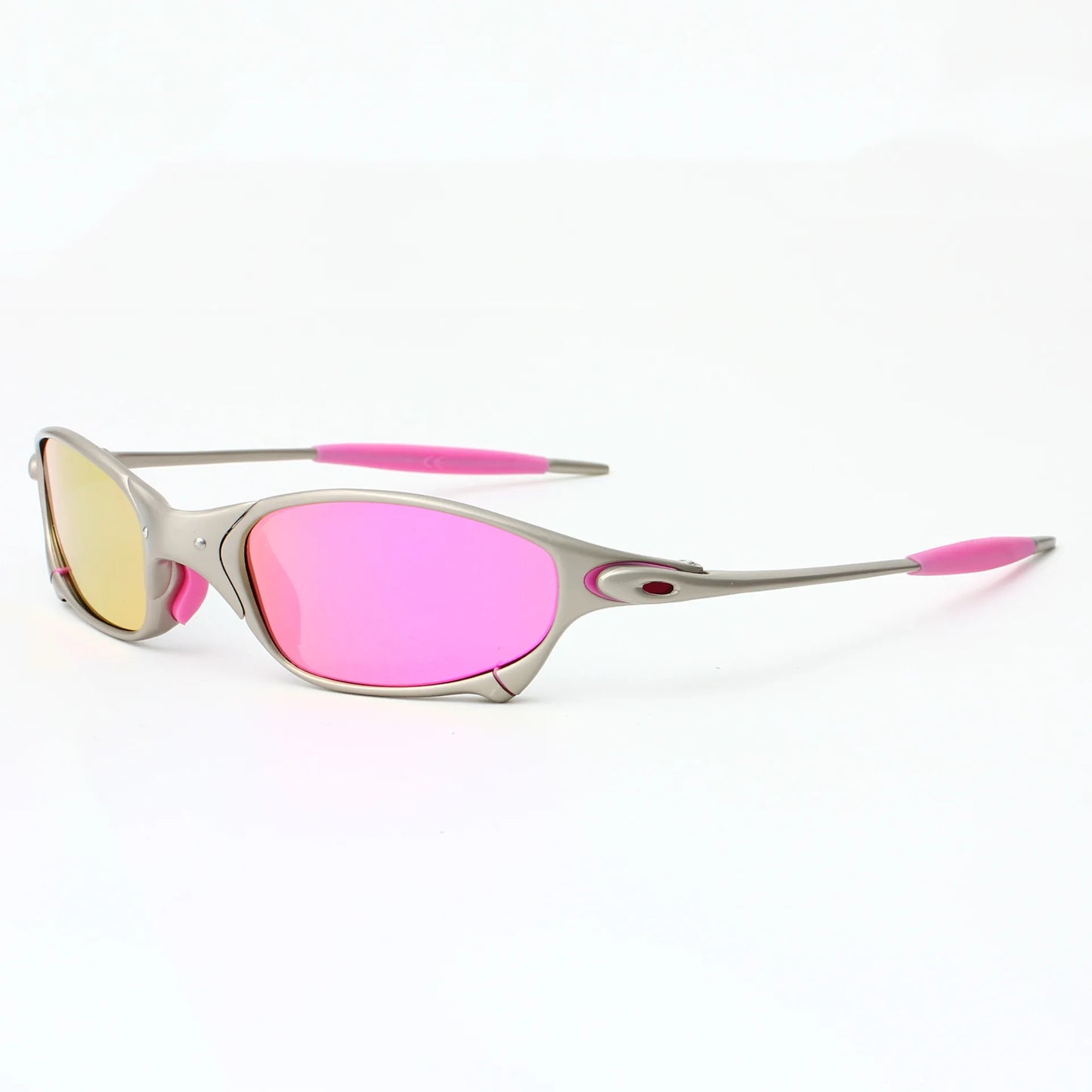 Alloy Frame Polarized Sunglasses Men Women UV400 2024 New Bicycle Cycling Sunglasses Retro Fishing Polarized Eyeglasses Goggles