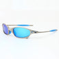 Alloy Frame Polarized Sunglasses Men Women UV400 2024 New Bicycle Cycling Sunglasses Retro Fishing Polarized Eyeglasses Goggles