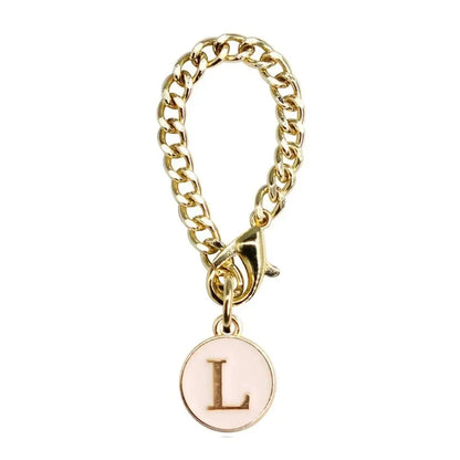 Letter Charm Accessories for Stanley Cup 2PCS Initial Name ID Personalized Handle Charm for Stanley Tumbler