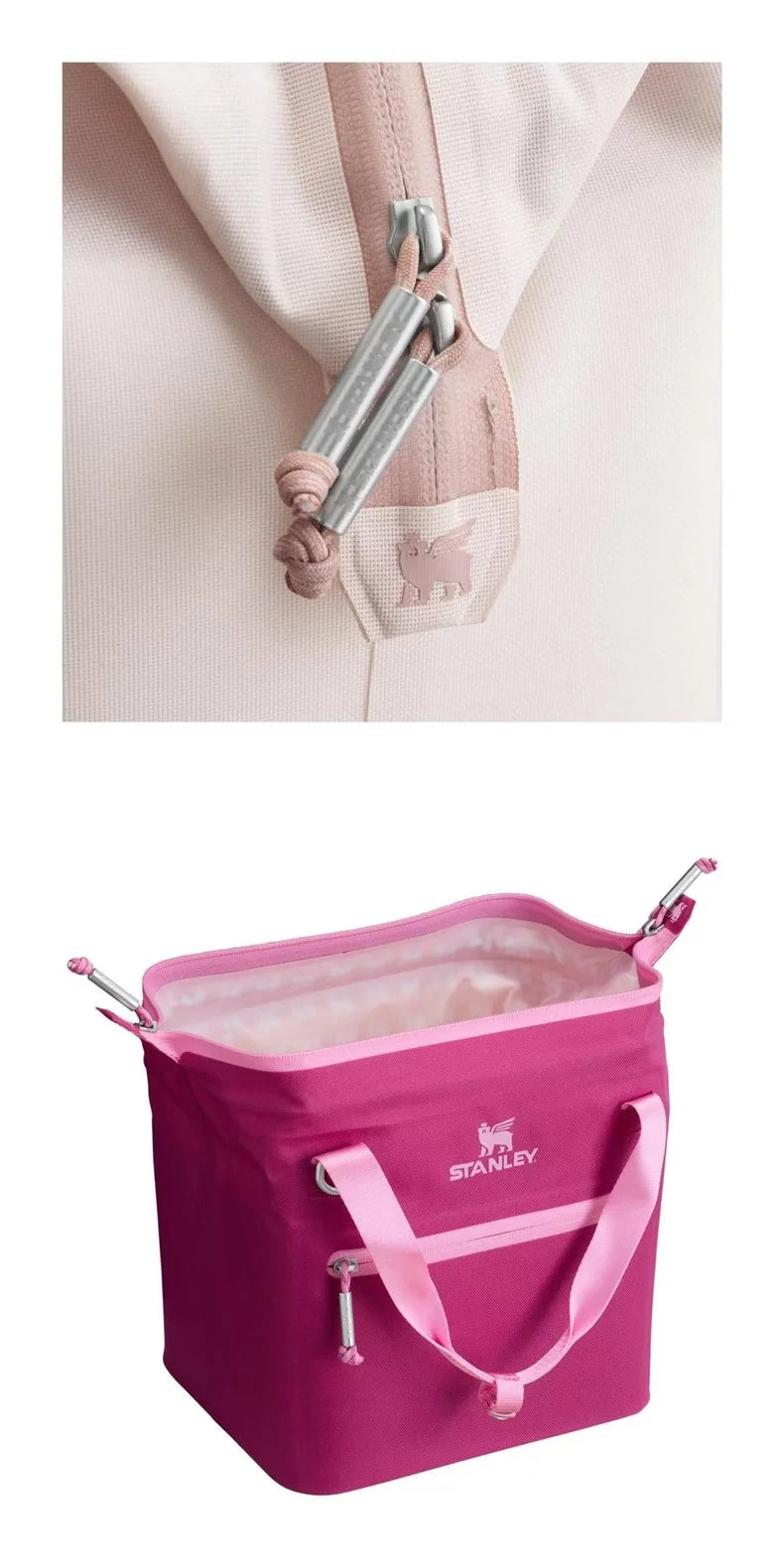 New Stanley Satchel Soft Cold Storage Bag Outdoor Waterproof Portable Travel Picnic Lunch Box Airtight Simple Handbag