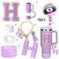 6pcs Silicone Stanley Cup Accessory Set suitable for Stanley Cup 40oz glass with handle
