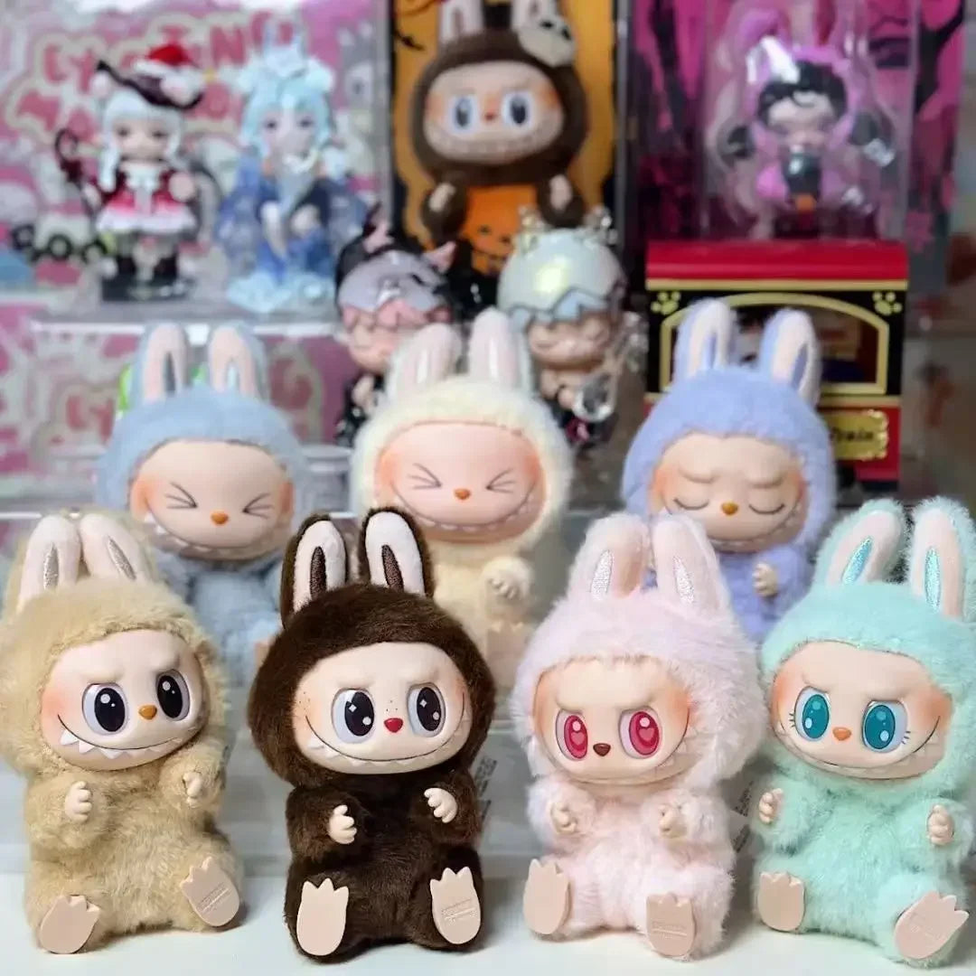 Labubu Have A Seat Series Blind Box Cute Enamel Face Labubu The Monsters Action Figurine Anime Model Doll Toy Gift