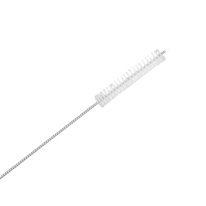 6Pcs Long Straws with Cleaning Brush Drinking Straws Transparent Straw for Stanley 20/30/40oz Accessories