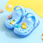 Summer sandals kids Mules Baby Boys Girls Cartoon baby Sandals Flat Heels Solid Cartoon Slippers Children's Garden Shoes