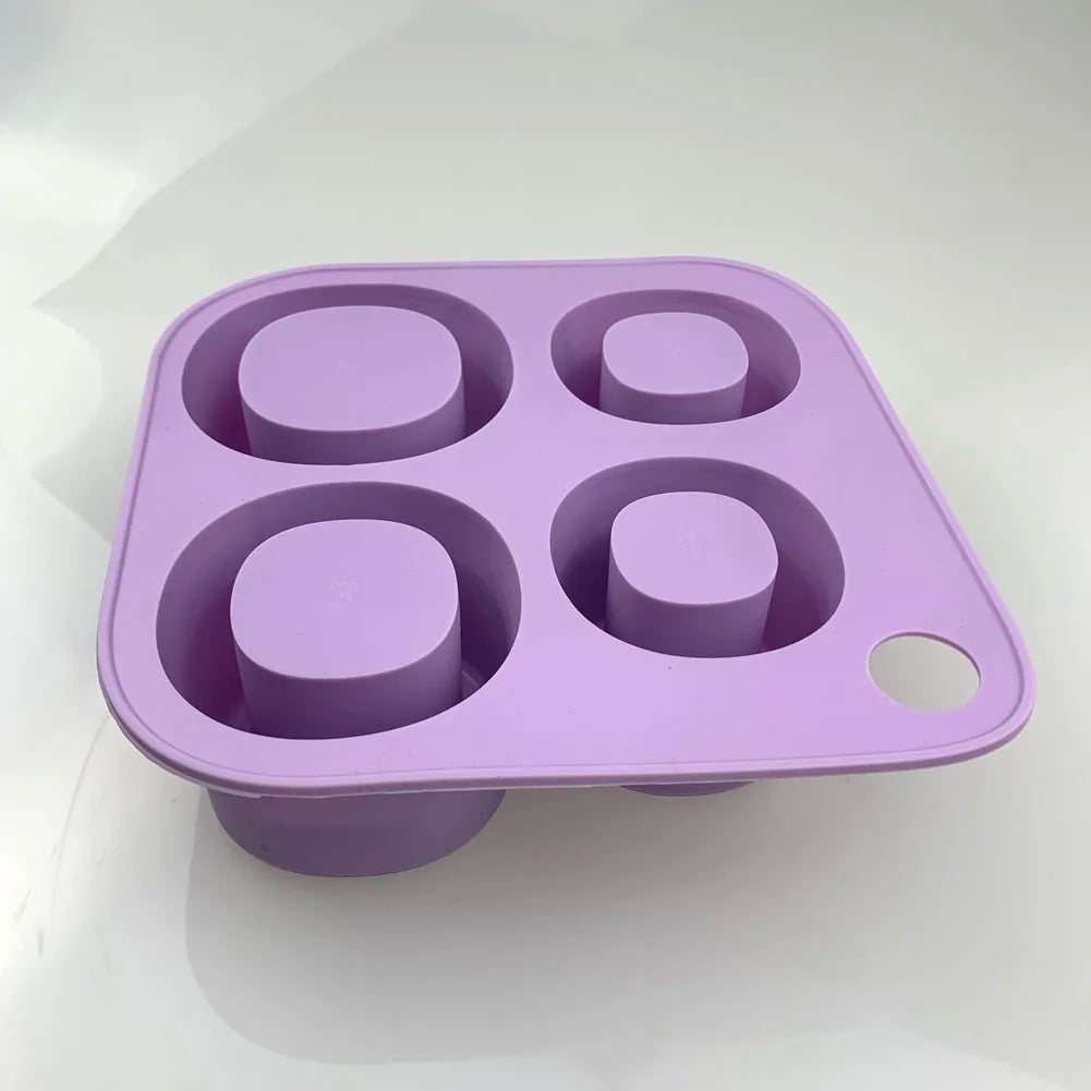 ST Accessories Summer Ice Mould Cube Trays Ice Making Beverage Cup Maker Circle Ice Shape Silicone Molds For Stanley Cup 20/30/4