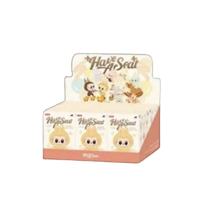 Labubu Have A Seat Series Vinyl Pendant Doll Model Toy In Stock Cute Monster Keychain High Quality