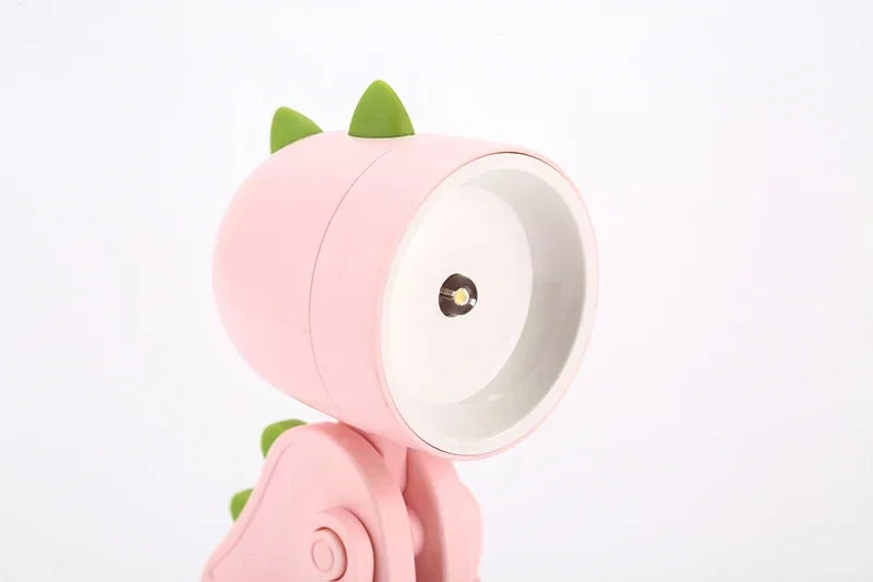 Mini Dinosaur Night Light Battery Magnetic Folding Nights Lamp Bedroom Bedside Table Ornaments Children's Toys LED Night Lights