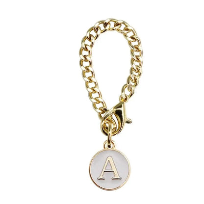 Letter Charm Accessories for Stanley Cup 2PCS Initial Name ID Personalized Handle Charm for Stanley Tumbler