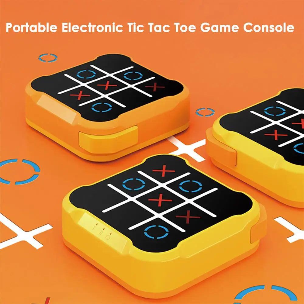 Tic-Tac-Toe Chess Puzzle Toys Electronic Desktop Educational Children's Toys Chess Board Chess Set Chess Board Game For Family