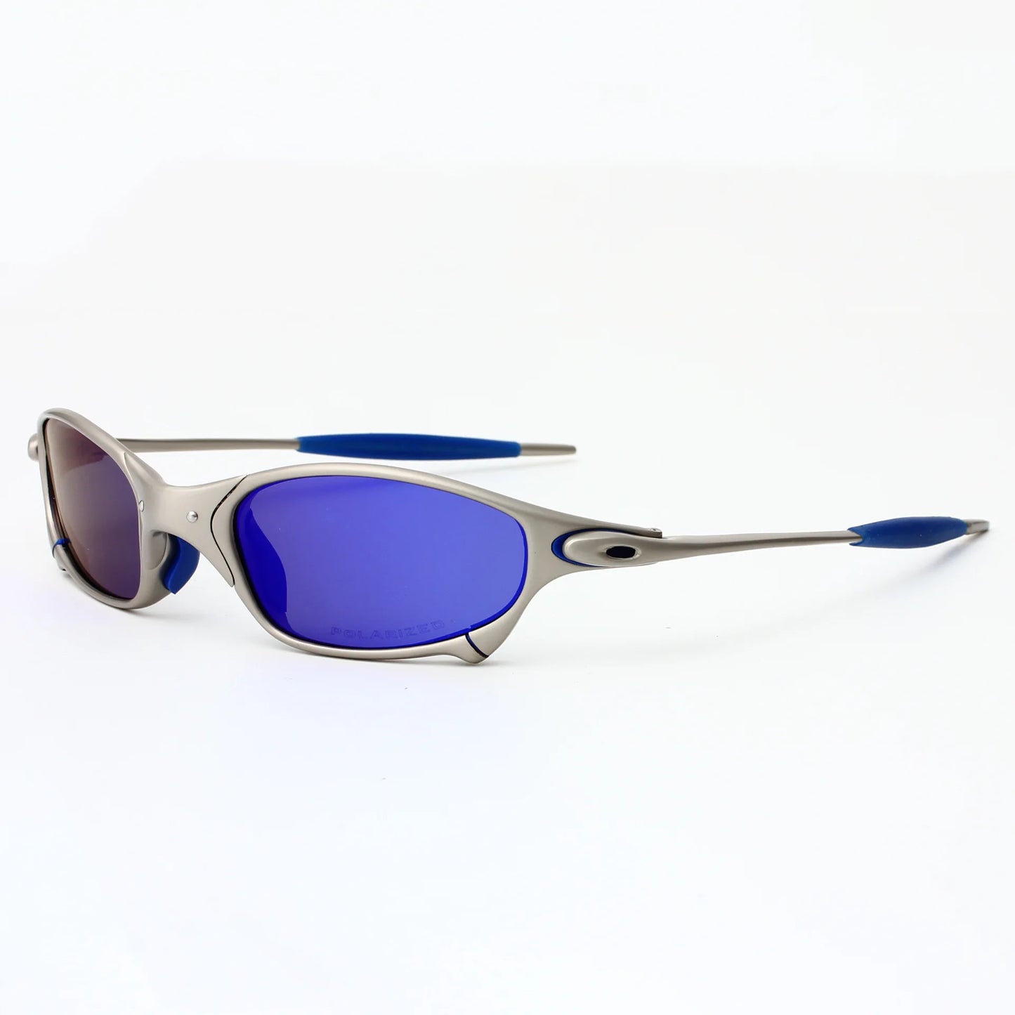 Alloy Frame Polarized Sunglasses Men Women UV400 2024 New Bicycle Cycling Sunglasses Retro Fishing Polarized Eyeglasses Goggles