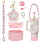 Stanley Cup Accessories Set Including Silicone Straw Cover, Silicone Boot, Water Bottle Handle Strap