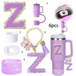 6pcs Silicone Stanley Cup Accessory Set suitable for Stanley Cup 40oz glass with handle