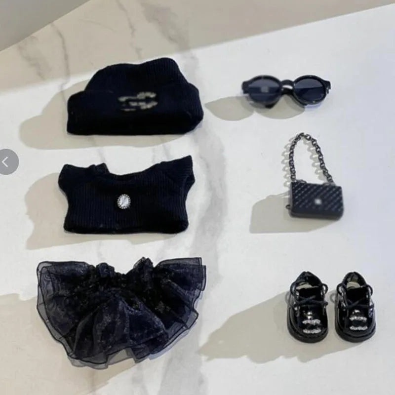 Labubu V1v2 Friend Series Elegant Dress Labubu Birthday Gift Clothing Labubu Pendant Fashionable Couple Outfit High-End Custom