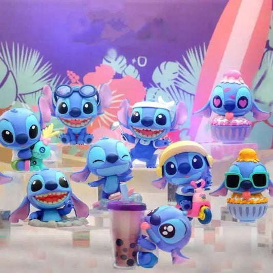 Lilo & Stitch Stitch Handmade Collection Resin Doll Desktop Ornaments Decoration Car Decoration Children's Toys Birthday Present