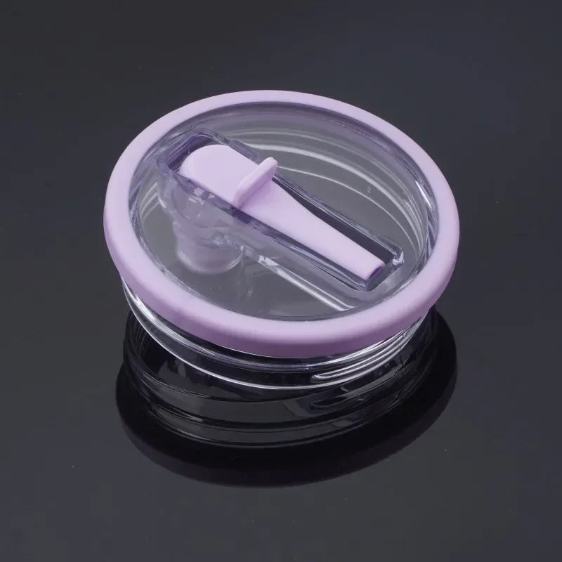 For Stanley Spill-proof Cup Cover 40oz Replaceable Environmental Protection Cup Cover Creative Spiral Straw Cover Cup Accessorie