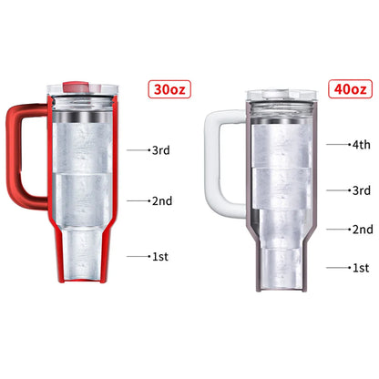 ST Accessories Summer Ice Mould Cube Trays Ice Making Beverage Cup Maker Circle Ice Shape Silicone Molds For Stanley Cup 20/30/4