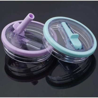 For Stanley Spill-proof Cup Cover 40oz Replaceable Environmental Protection Cup Cover Creative Spiral Straw Cover Cup Accessorie