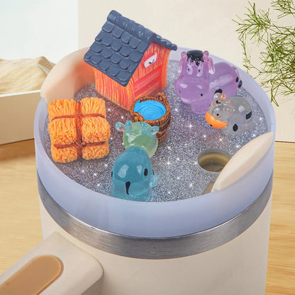 Lid Accessories Charms Hanging Ornament with Straw Tips Protector Replacement Cup Top Decor for Stanley 40oz Cup Accessories