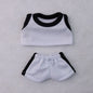 Labubu Basketball Jersey - Sporty Outfit for 15/17cm Vinyl Dolls with Breathable Mesh Fabric