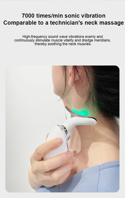 7-in-1 Skin Rejuvenation Instrument All Round Lifting And Tightening Anti Aging Artifact To Neck Wrinkles Facial Massager Beauty