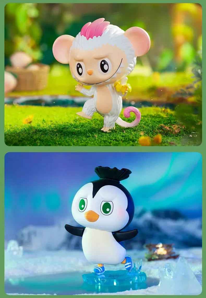 2025 New Hot Labubu The Monsters Elf Animal Series Labubu Animal Handheld Toy Limited Edition Blind Box