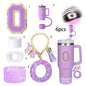 6pcs Silicone Stanley Cup Accessory Set suitable for Stanley Cup 40oz glass with handle