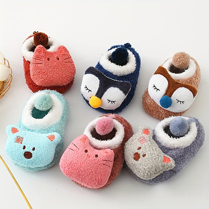 Girls Animal Cute Non-slip Socks