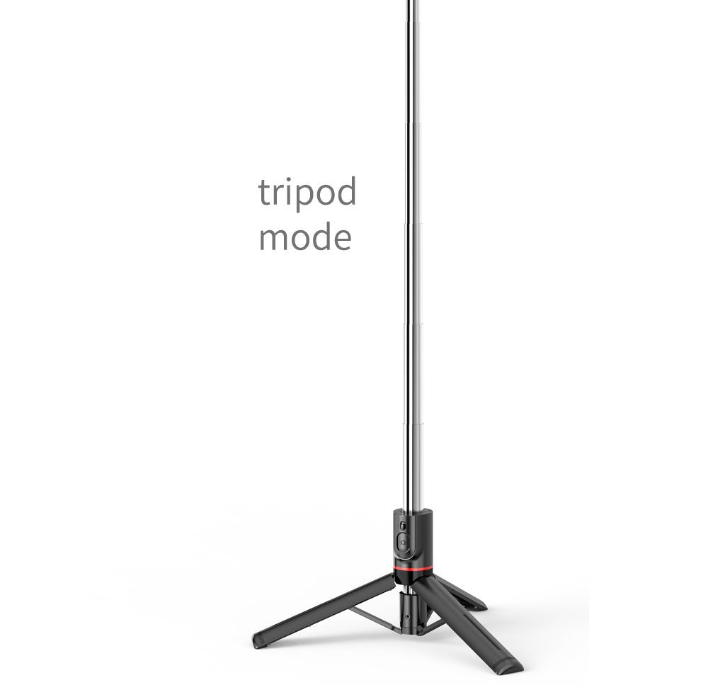 Portable 44 Inch Selfie Stick Phone Tripod With Wireless Remote Control Expandable Smartphone Tripod Stand 360 Degree Rotation Compatible With IPhone 13 12 11 Pro Xs Max Xr X 8 7 6 Plus, Android Samsung Smartphones