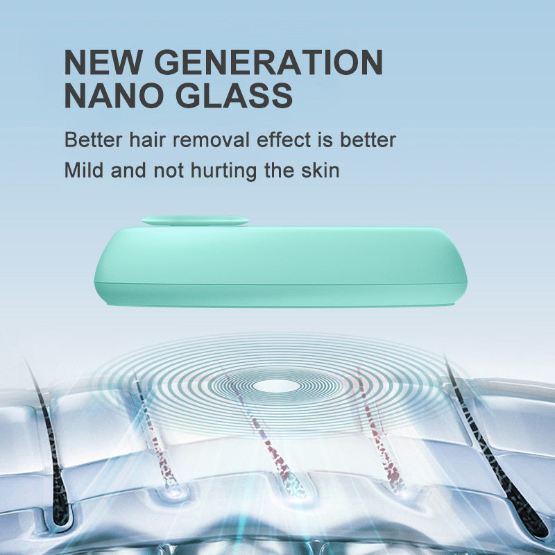 Crystal Hair Removal Magic CJEER Upgraded - Crystal Hair Eraser For Women And Men Physical Exfoliating Tool Painless Hair Eraser Removal Tool For Legs Back Arms