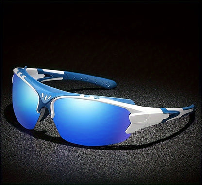 1pair/2pairs, Trendy Cool Wrap Around Polarized Sunglasses, For Men Women Outdoor Sports Party Vacation Travel Cycling Fishing Supplies Photo Props, Ideal Choice For Gifts