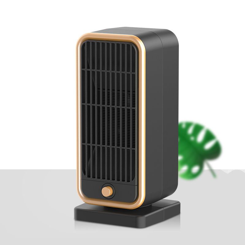 500W Quiet Ceramic Heater with Thermostat - Energy-Efficient, Portable & Safe for Home/Office Use