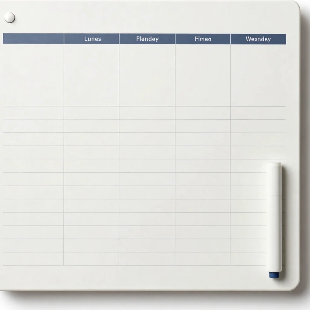 Magnetic Weekly Planner